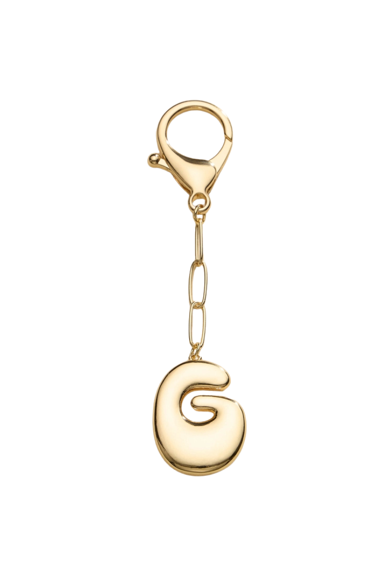 Bubble Letter Keychain