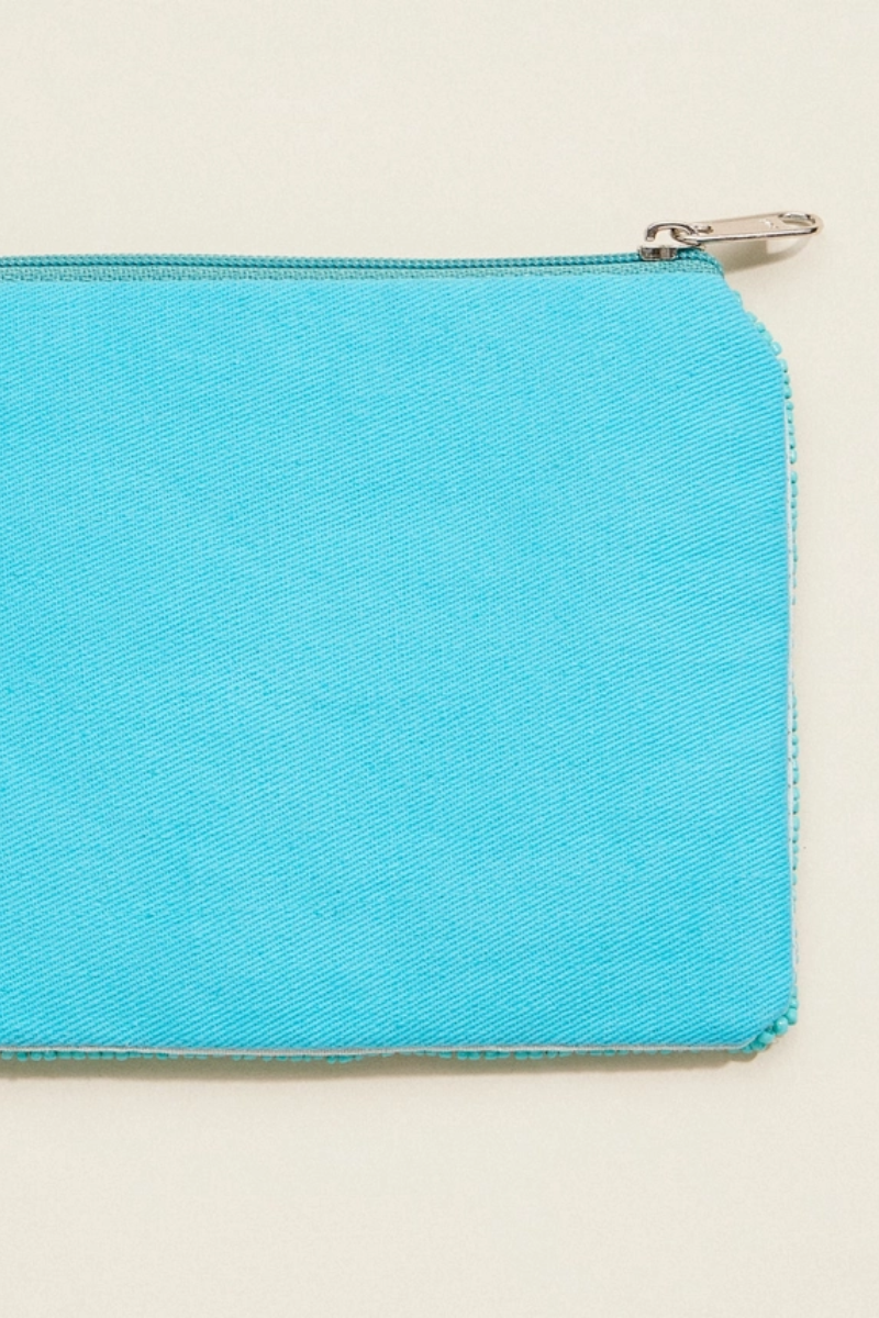 Beaded Coin Pouch | Floral