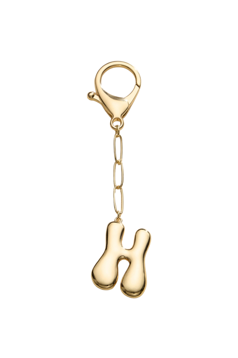 Bubble Letter Keychain