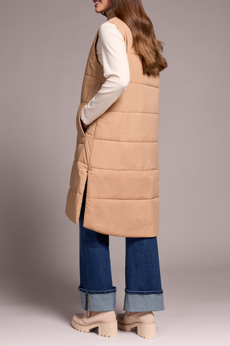 Long Quilted Vest