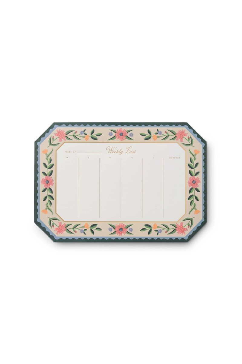 Weekly Desk Pad | Aster