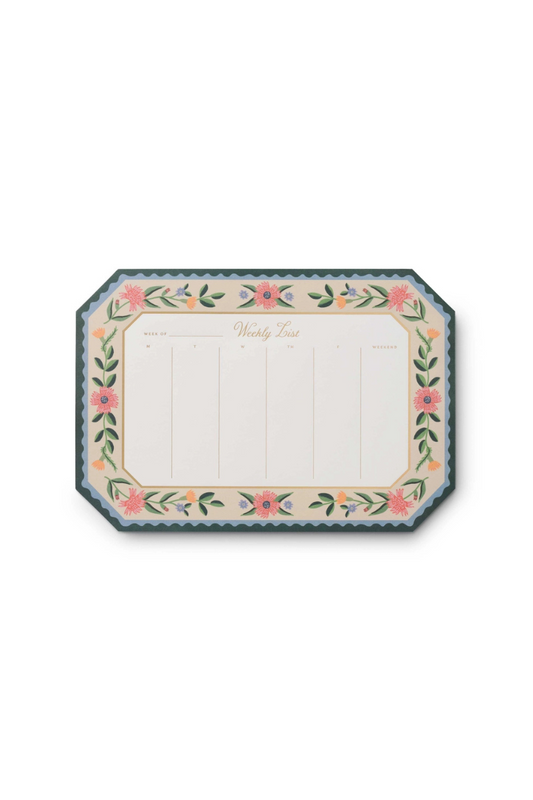 Weekly Desk Pad | Aster