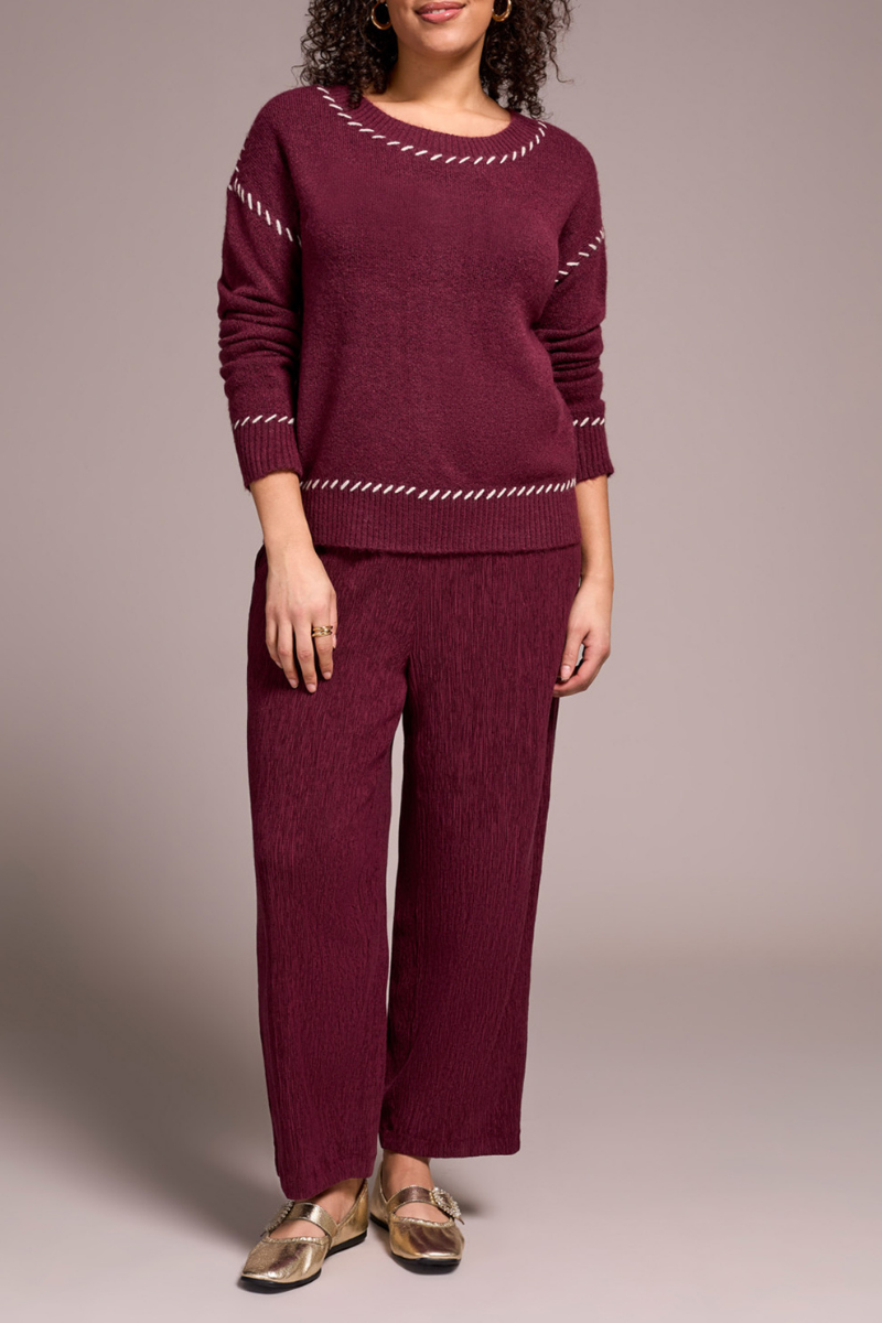 Stitched Detail Sweater
