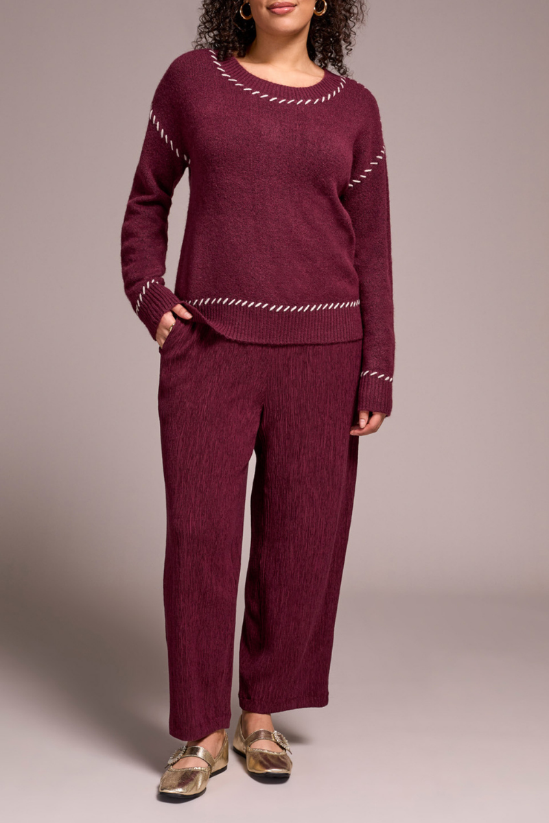 Stitched Detail Sweater