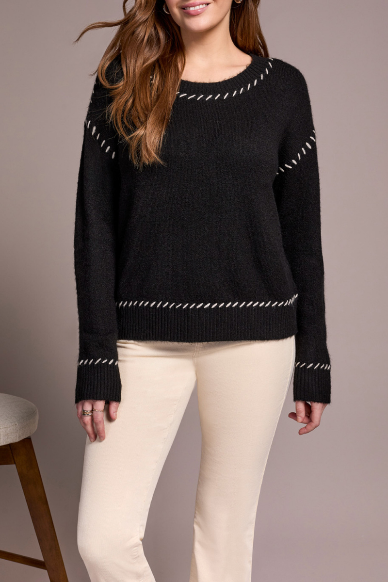 Stitched Detail Sweater