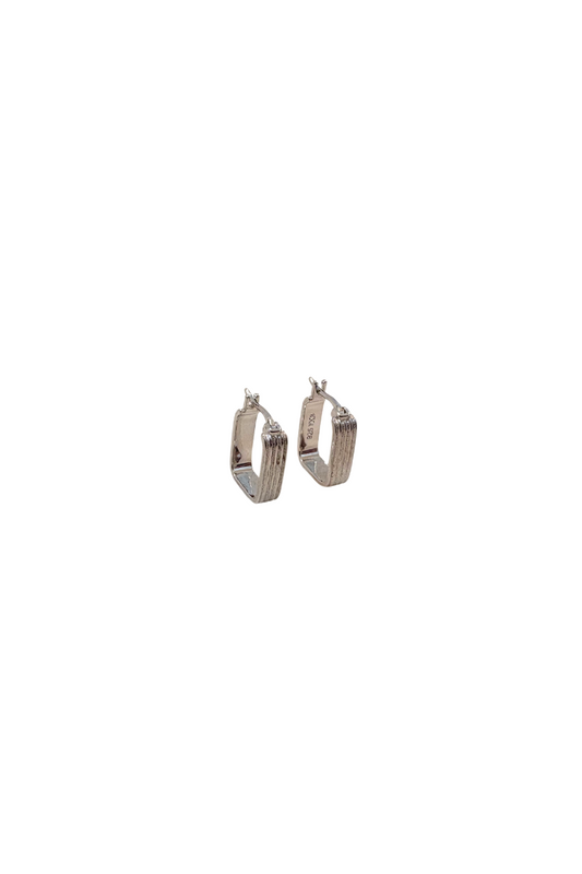 Tuscan Textured Hoops