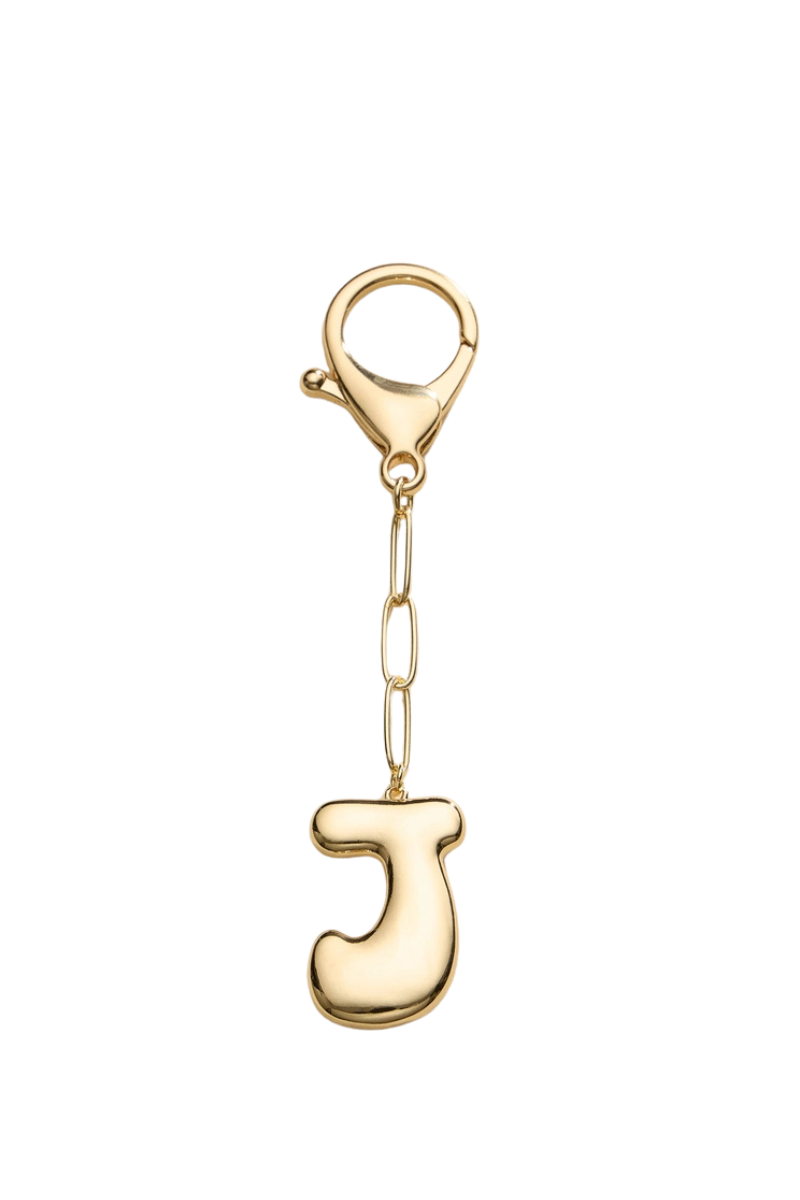 Bubble Letter Keychain
