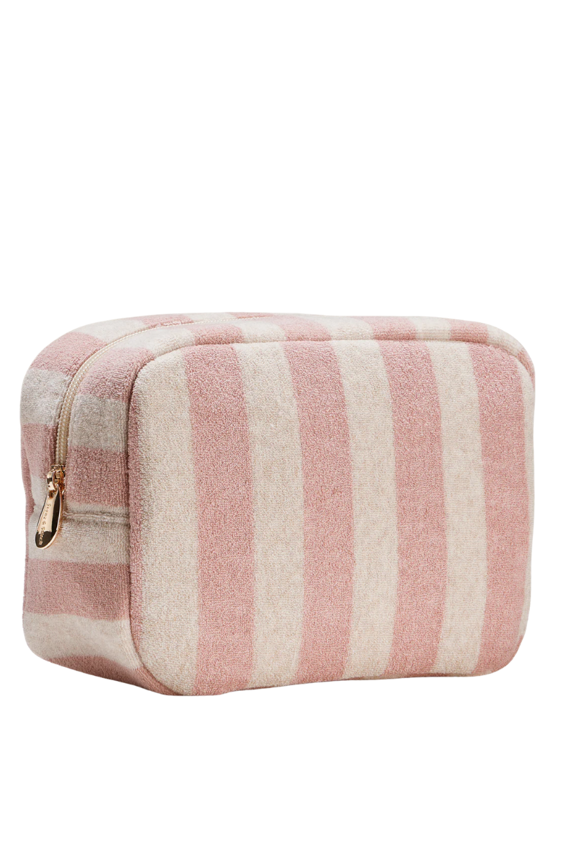 Terry Stripe Travel Bag