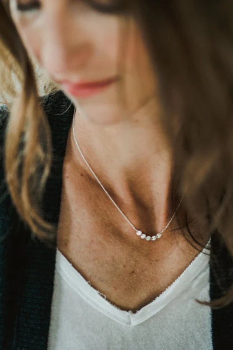 Mothers & Daughters Necklace | Silver
