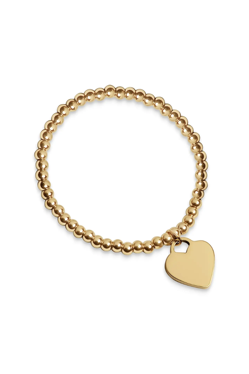 Aster Beaded Heart Bracelet