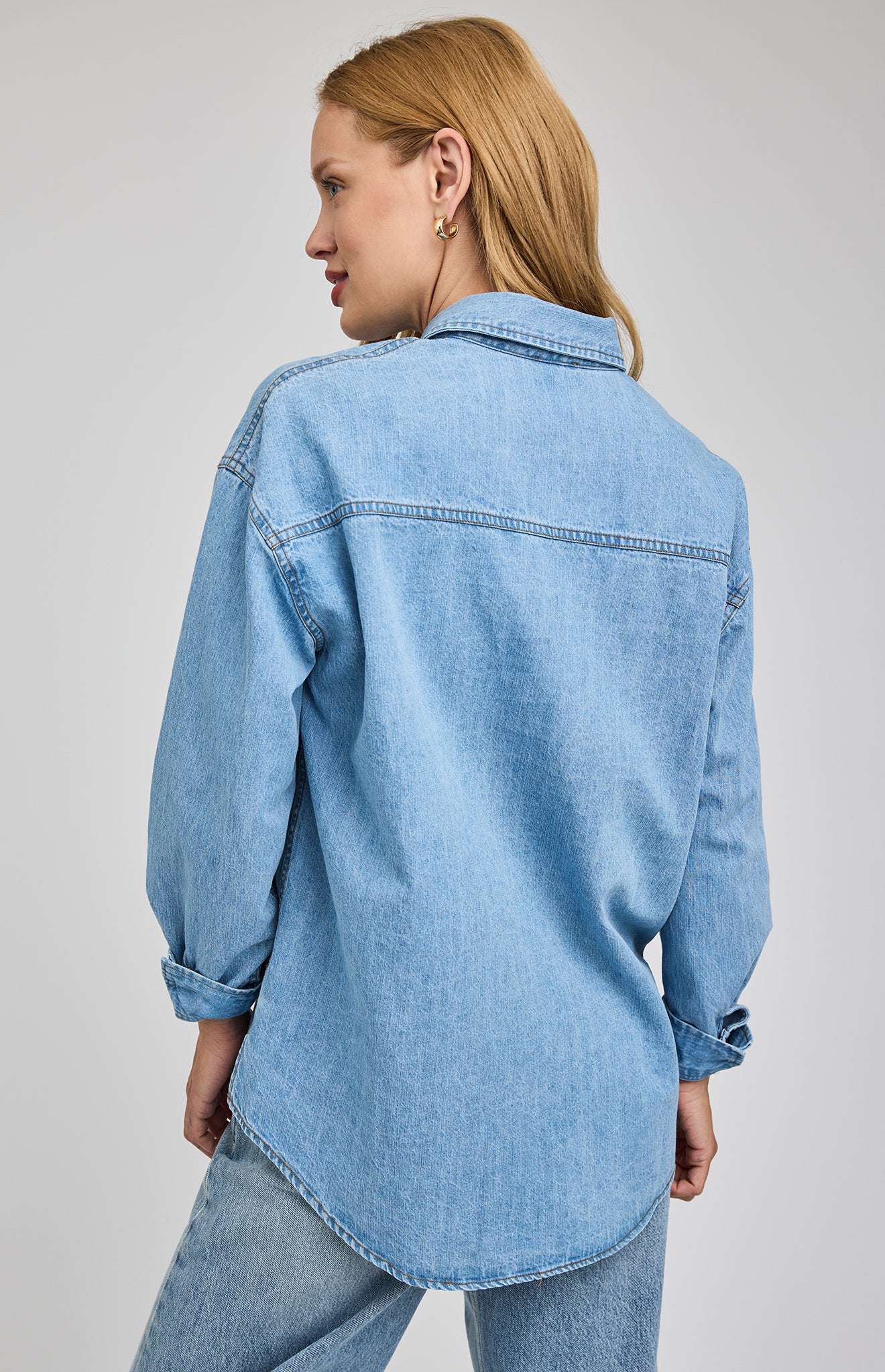 Whitney Button Front Top