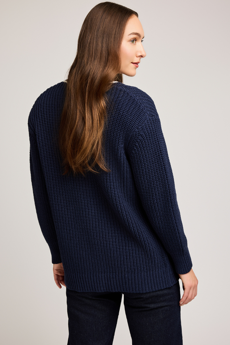 Viola Cardigan | Navy