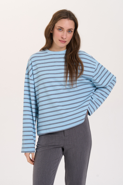 Striped Crewneck