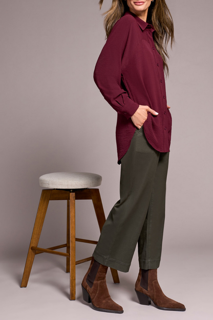 Flowy Raglan Sleeve Shirt