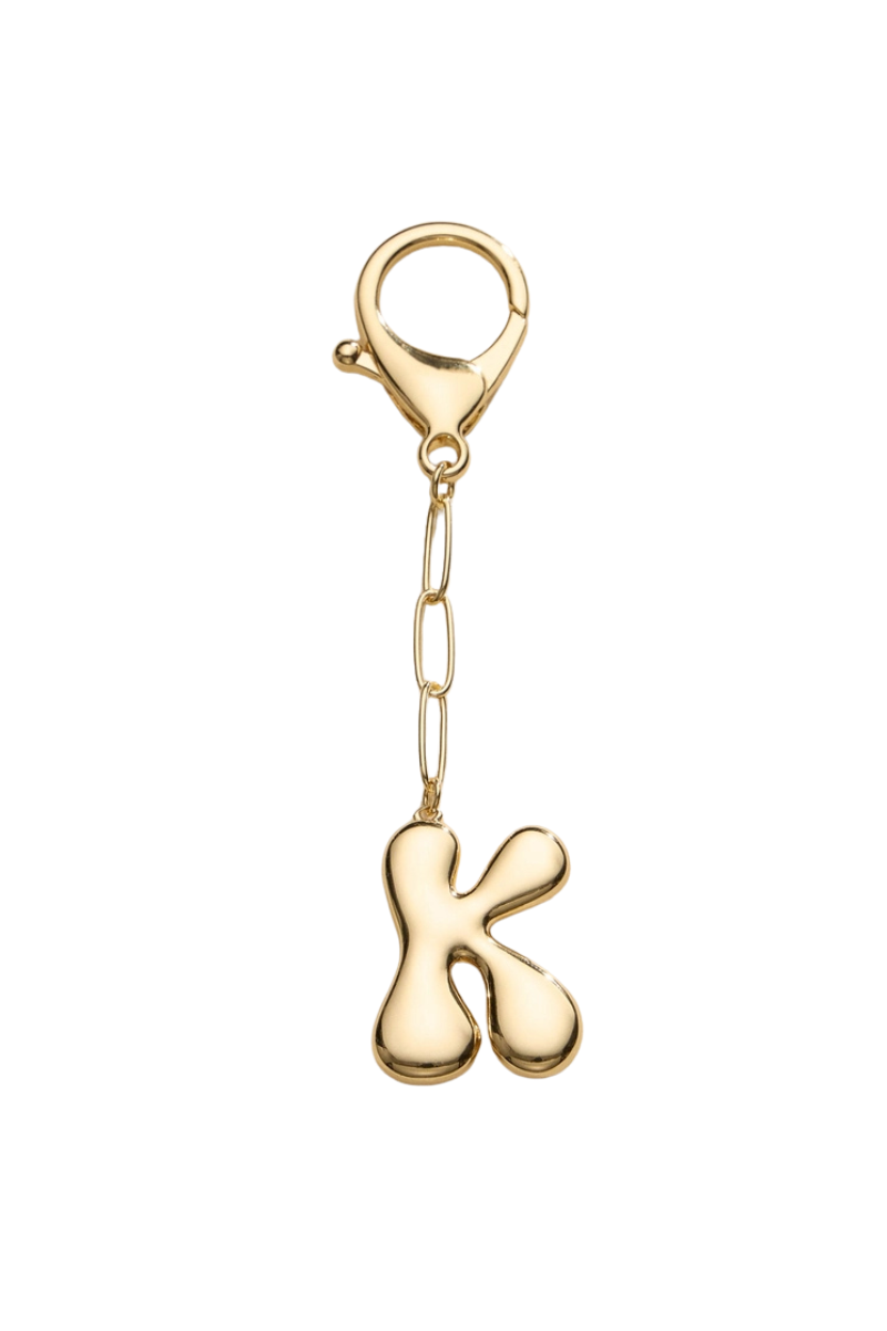 Bubble Letter Keychain