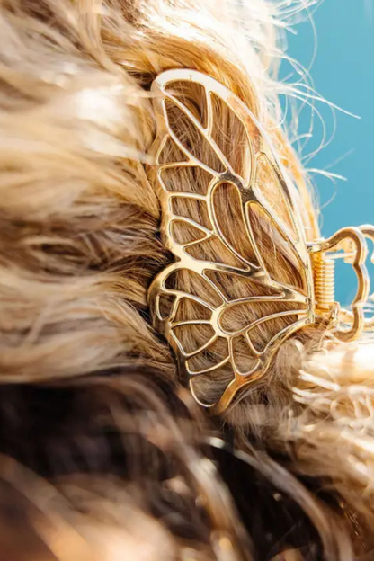 Gold Butterfly | Claw Clip