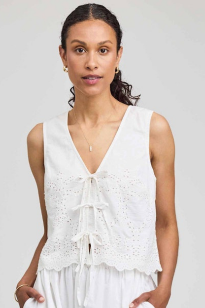 Rhea Eyelet Blouse