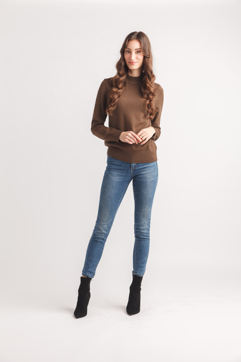 Mock Neck Sweater