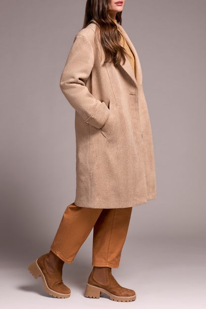 Classic Coat | Biscotti