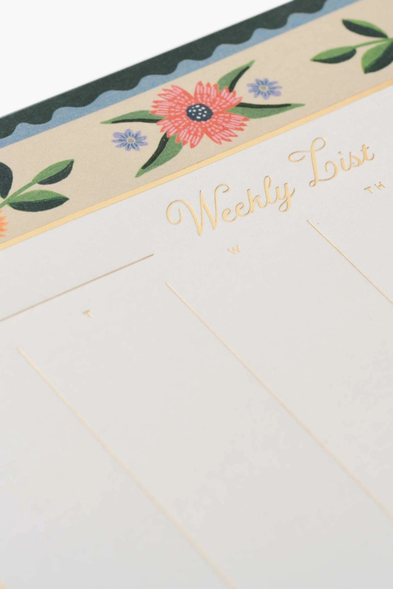 Weekly Desk Pad | Aster