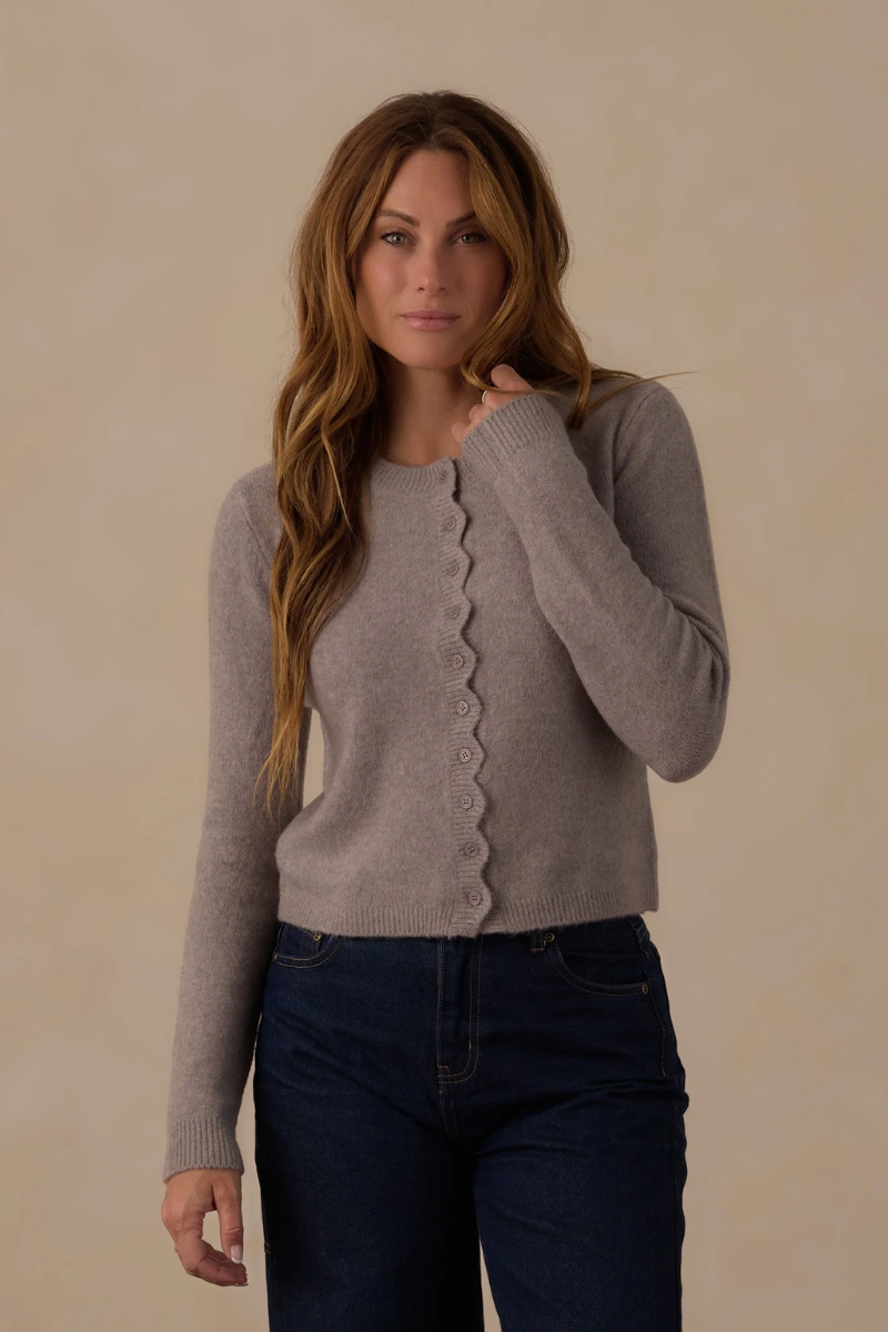 Scallop Cardigan