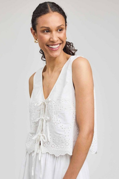 Rhea Eyelet Blouse