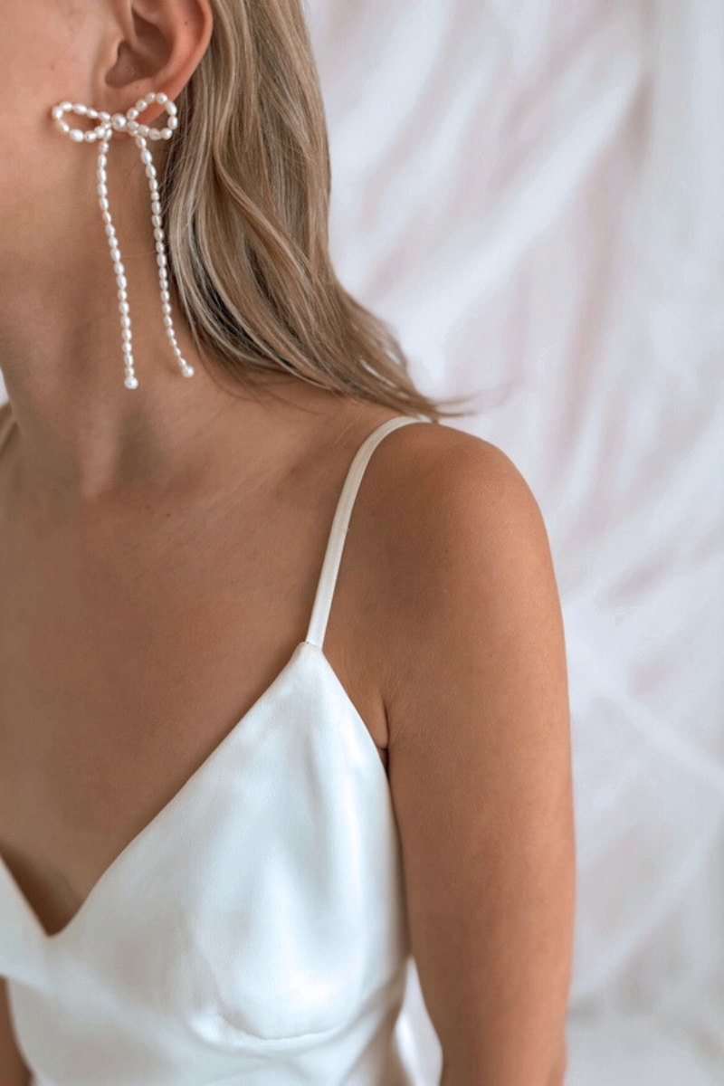 Brianna Bow Earrings