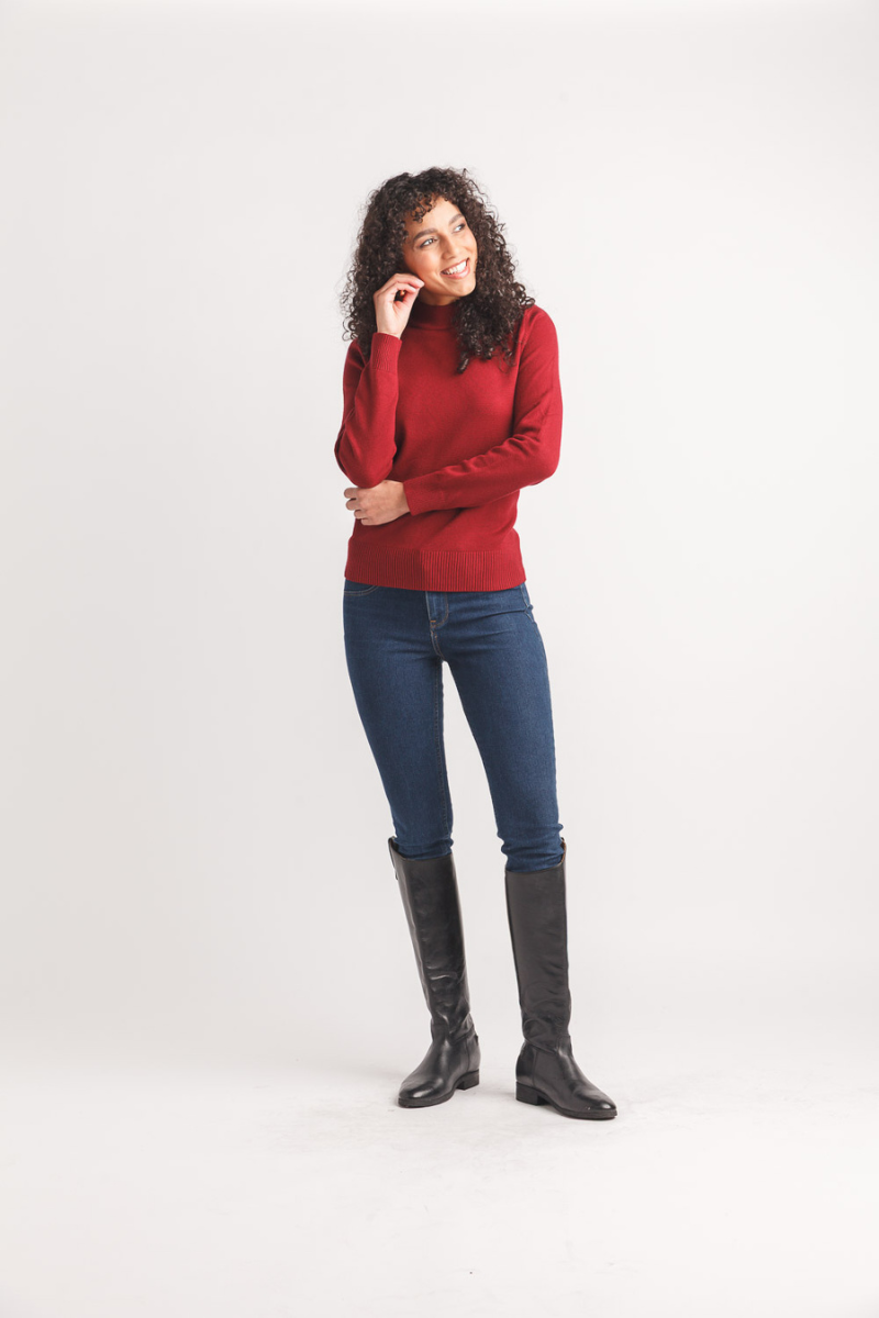 Mock Neck Sweater