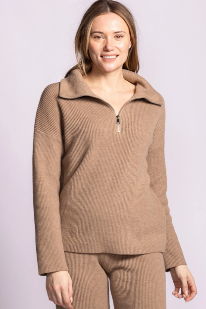 Verity Quarter Zip Sweater