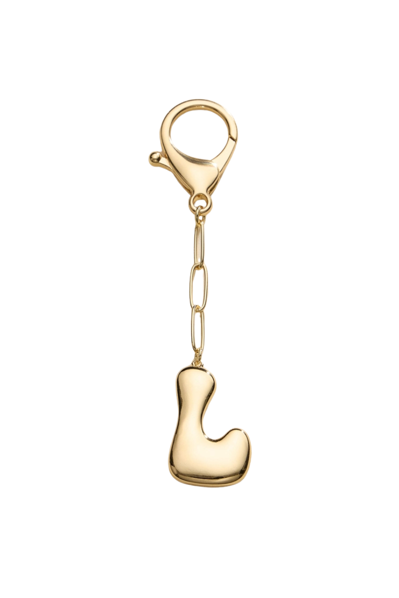 Bubble Letter Keychain