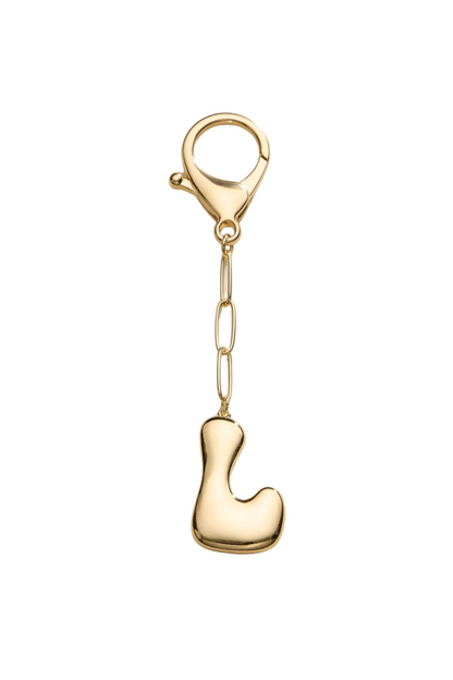 Bubble Letter Keychain