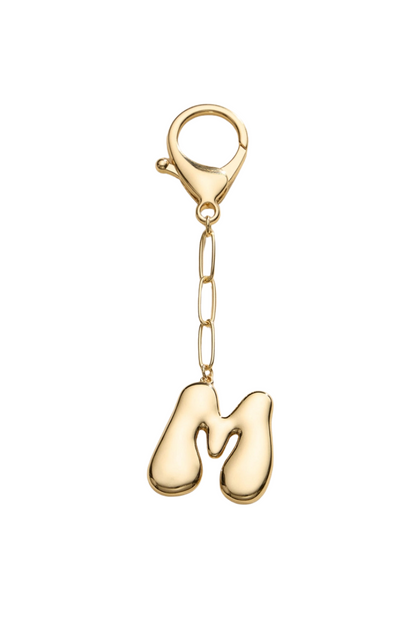 Bubble Letter Keychain