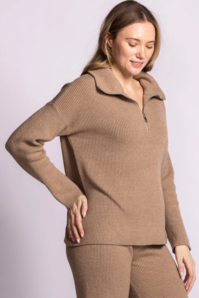 Verity Quarter Zip Sweater