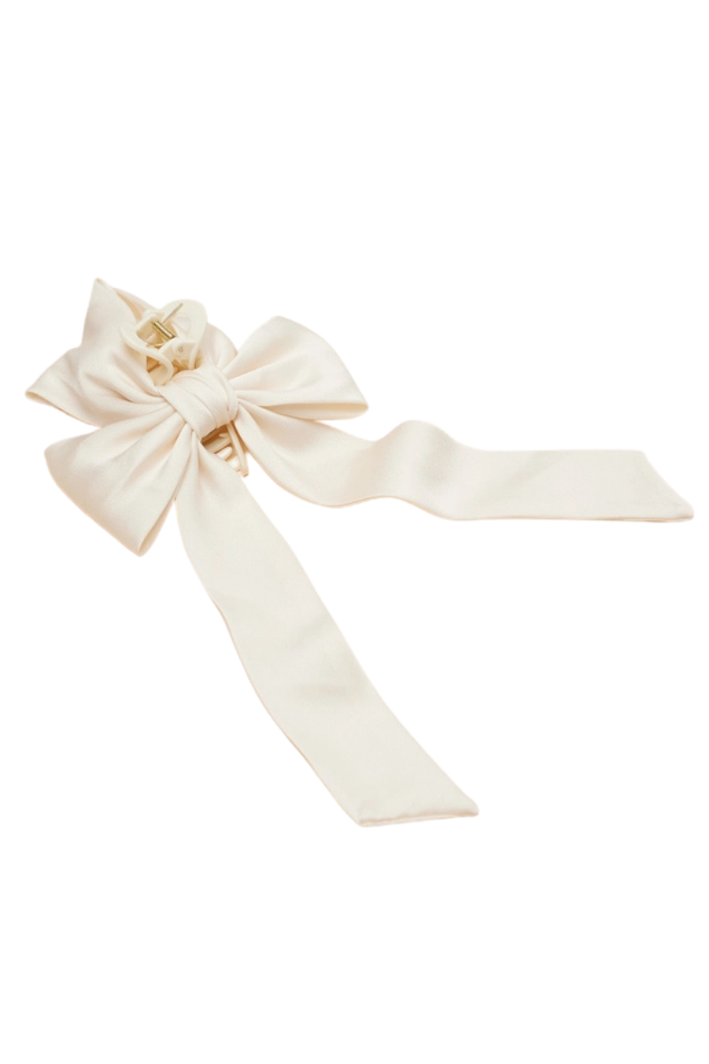 Oversized Bow Claw Clip