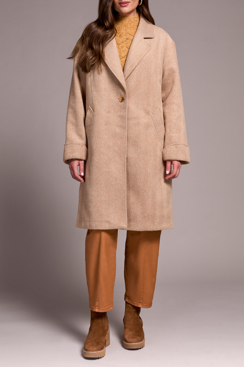 Classic Coat | Biscotti