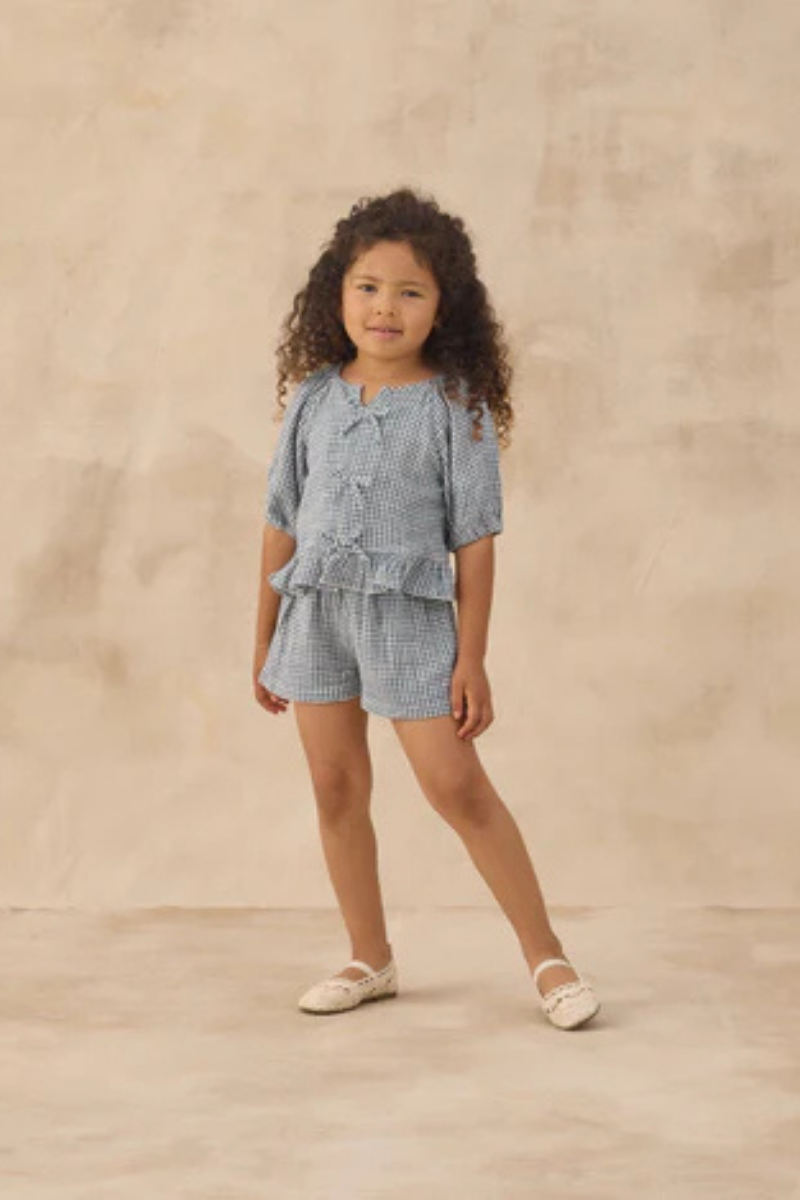 Juniper Set | Marine Gingham