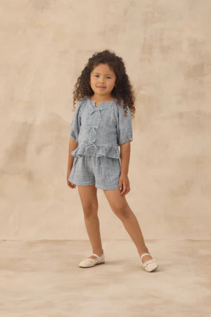 Juniper Set | Marine Gingham