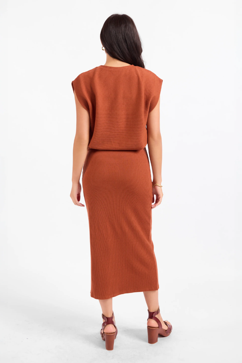 Soft Cedar Knit Top