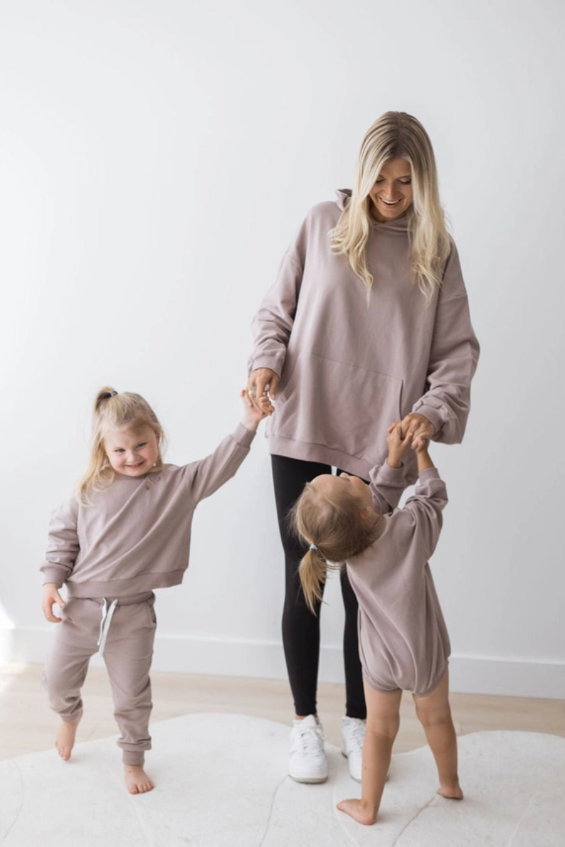 Oversized Hoodie | Pale Mulberry