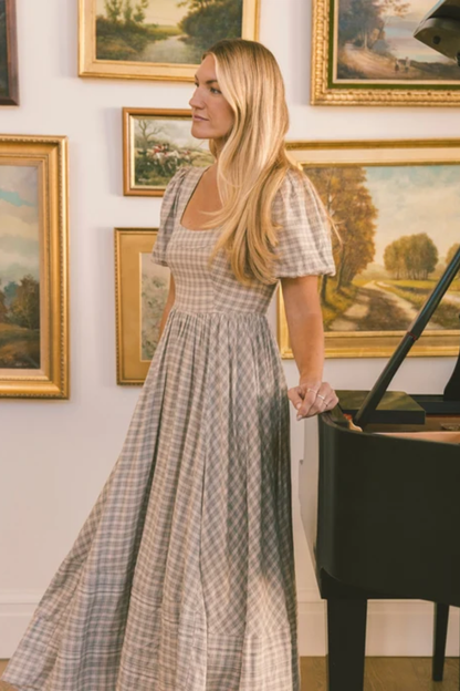 Maggie Dress Fall Plaid