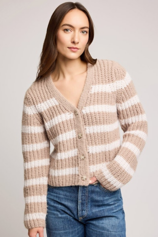 Melanie Stripped Cardigan