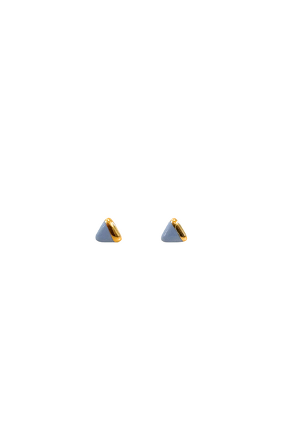 Ceramic Triangle Studs