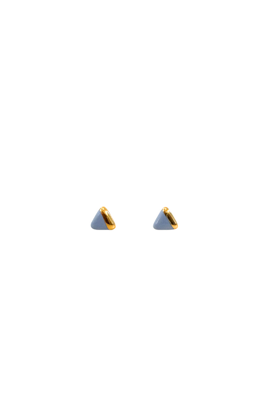 Ceramic Triangle Studs
