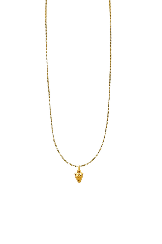 Strawberry Charm Necklace