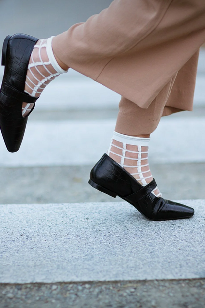 Sheer French Socks