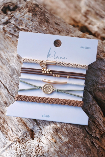 Hair Tie Bracelet Set | Medium
