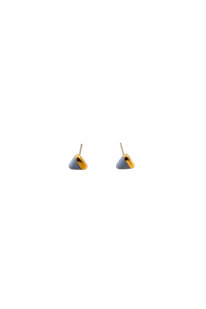 Ceramic Triangle Studs