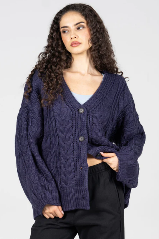 Chunky Cable Knit Sweater