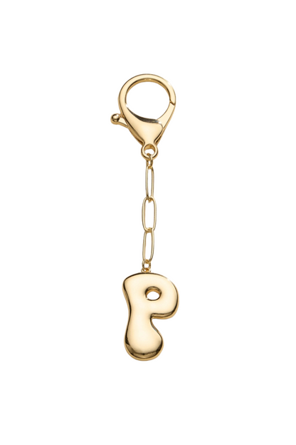 Bubble Letter Keychain
