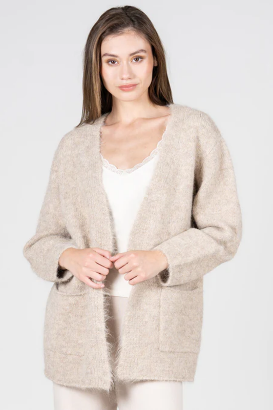 Wool Blend Cardigan